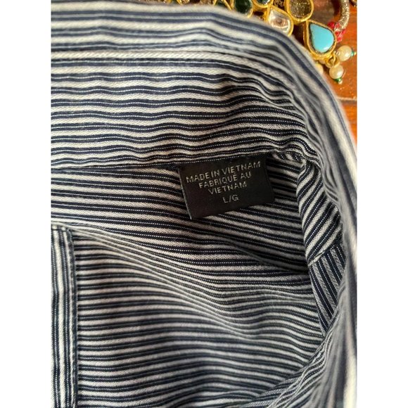 Armani Exchange A/X Stripe Shirt - Picture 7 of 16